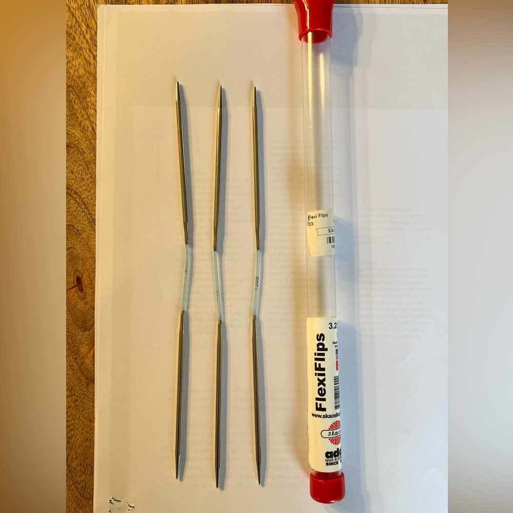 Addi FlexiFlips needles, size 3